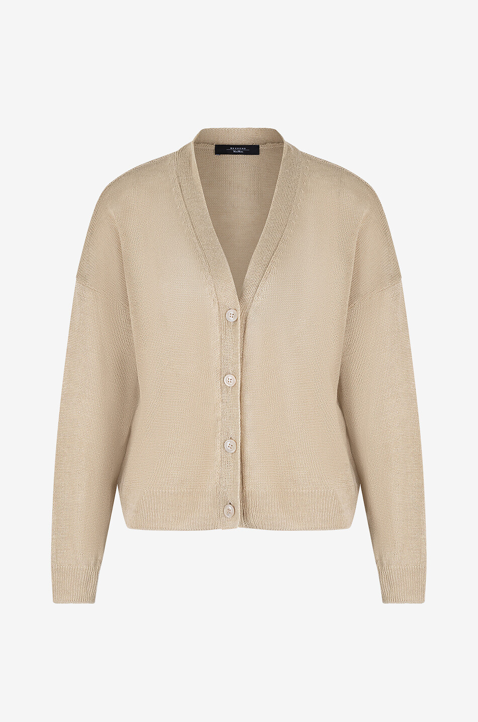 Cardigan boxy en lin Daniela