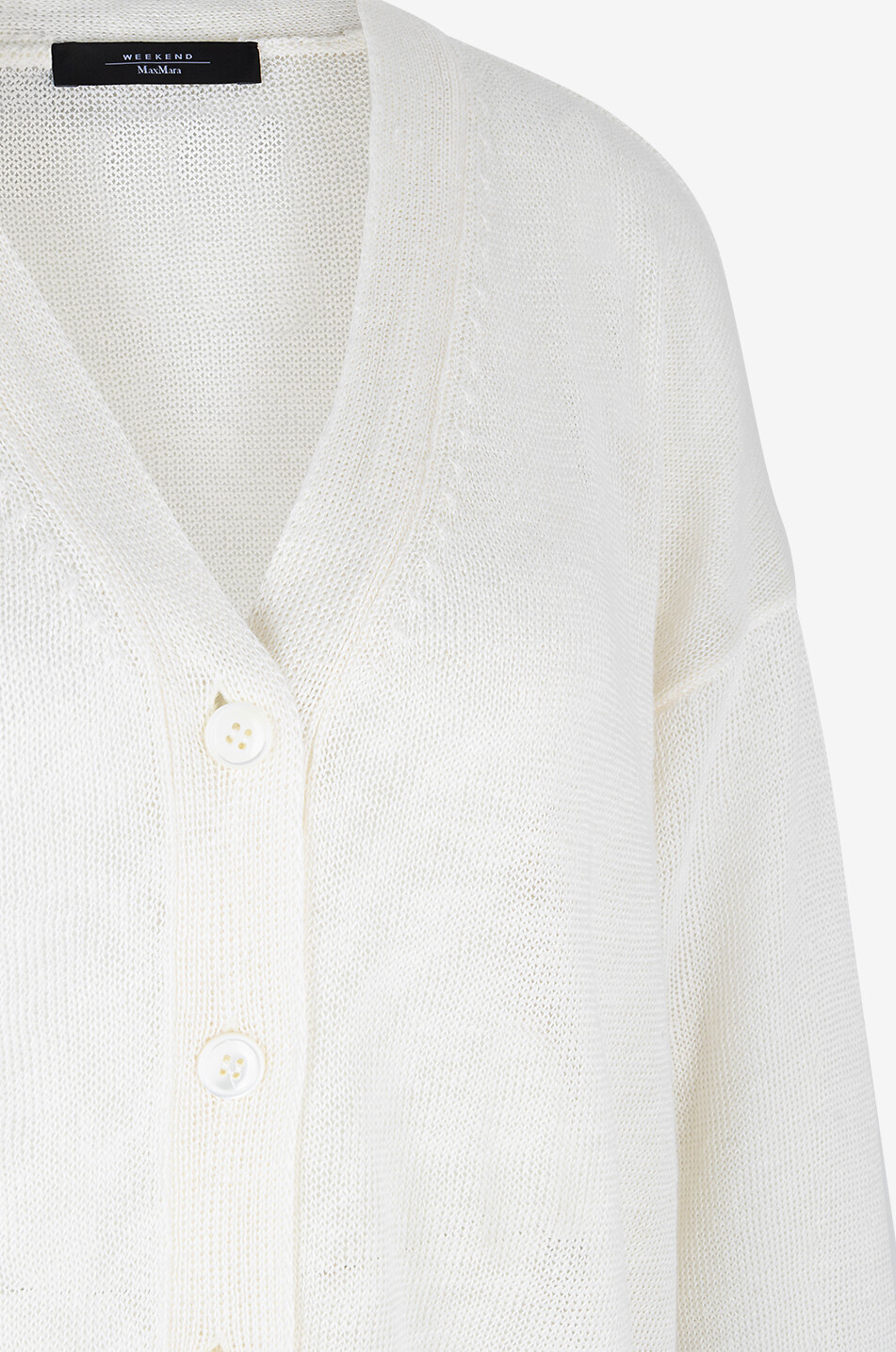 Daniela boxy linen cardigan
