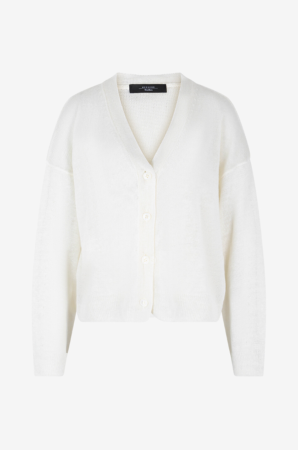 Daniela boxy linen cardigan