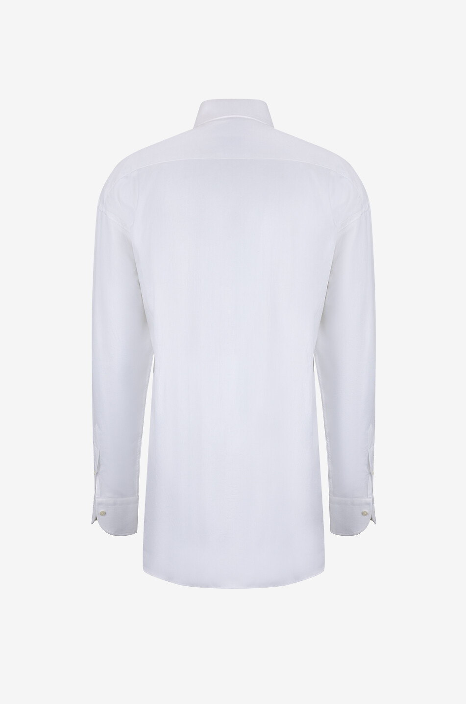 Chemise en coton texturé à manches longues