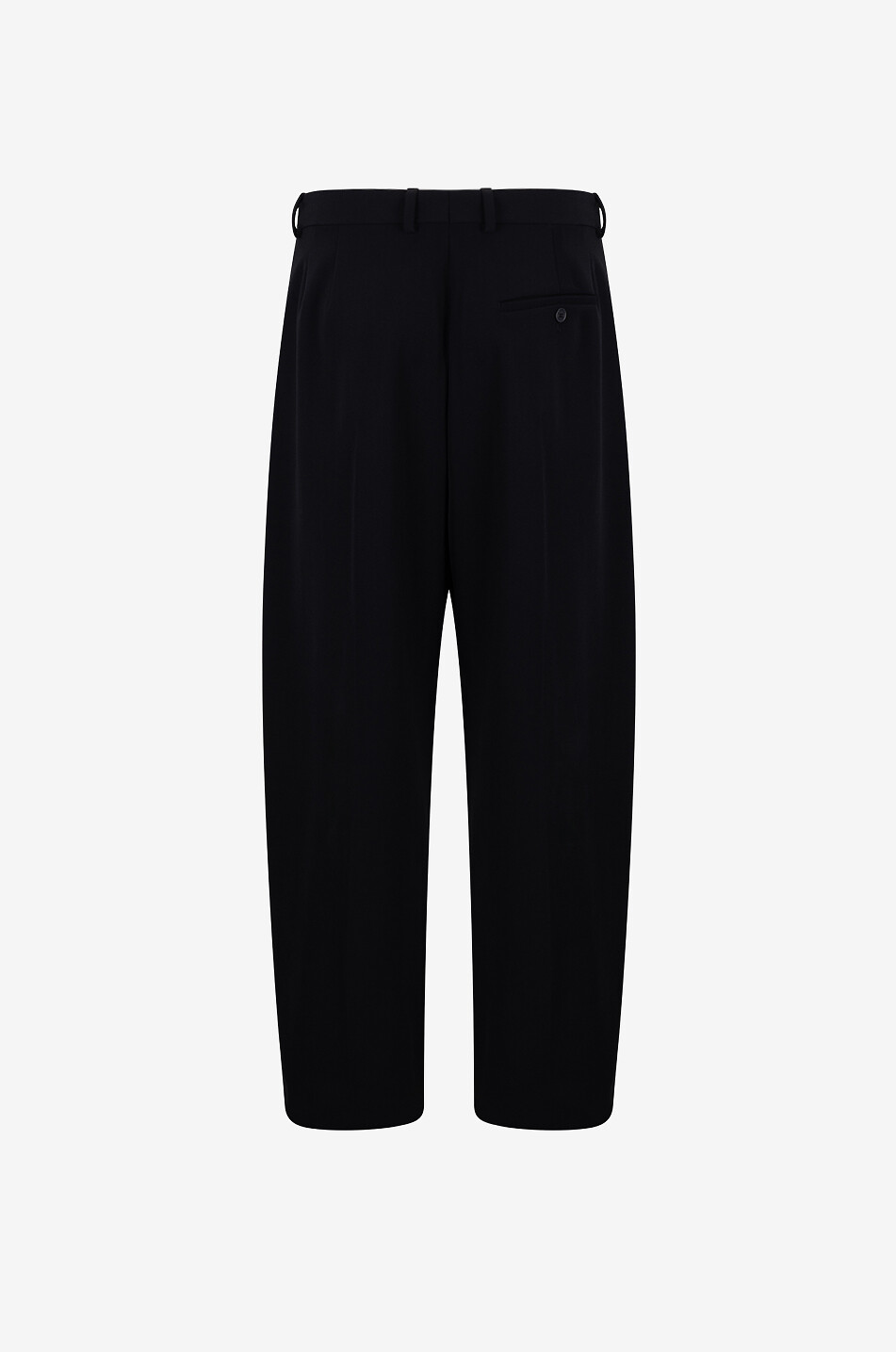 Large Fit tailored wool stretch trousers