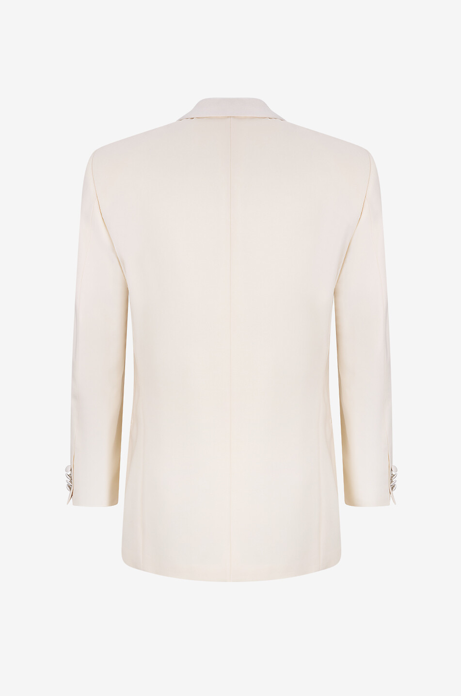 SCABAL Veste de smoking en laine Festival Homme BLANC CASSE 2