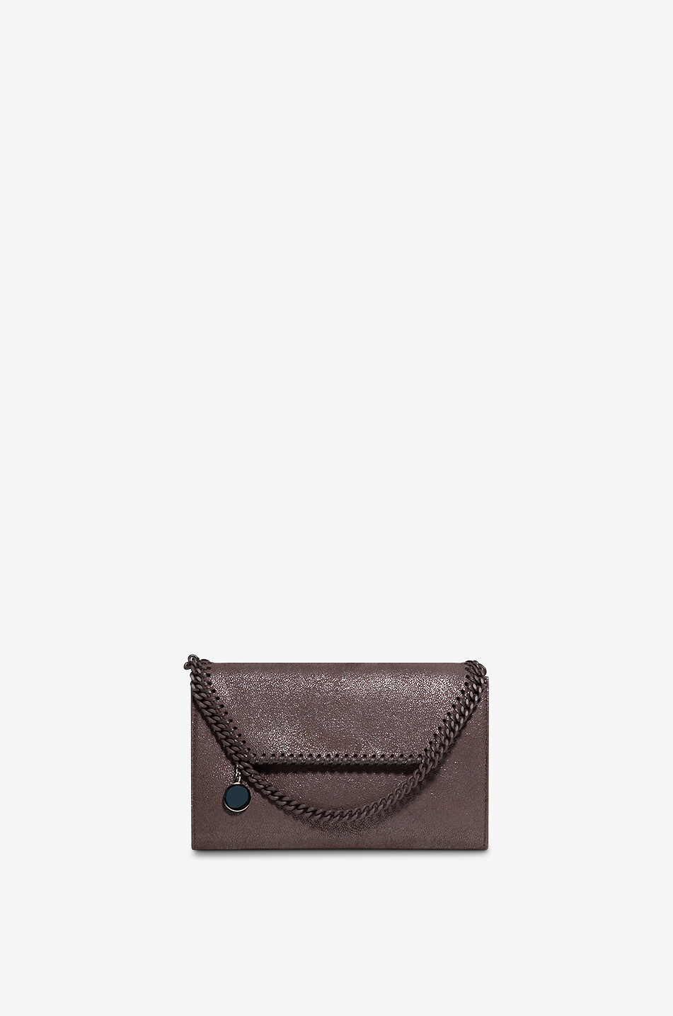 Schultertasche aus veganem Wildleder Falabella Shaggy Deer Mini