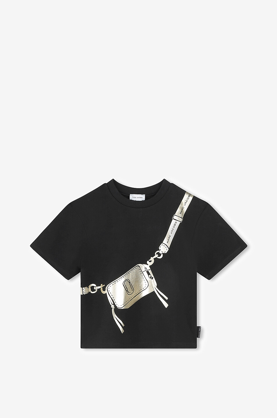 Snapshot girl's short-sleeved T-shirt