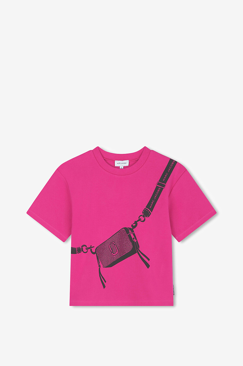 Snapshot girl's short-sleeved T-shirt