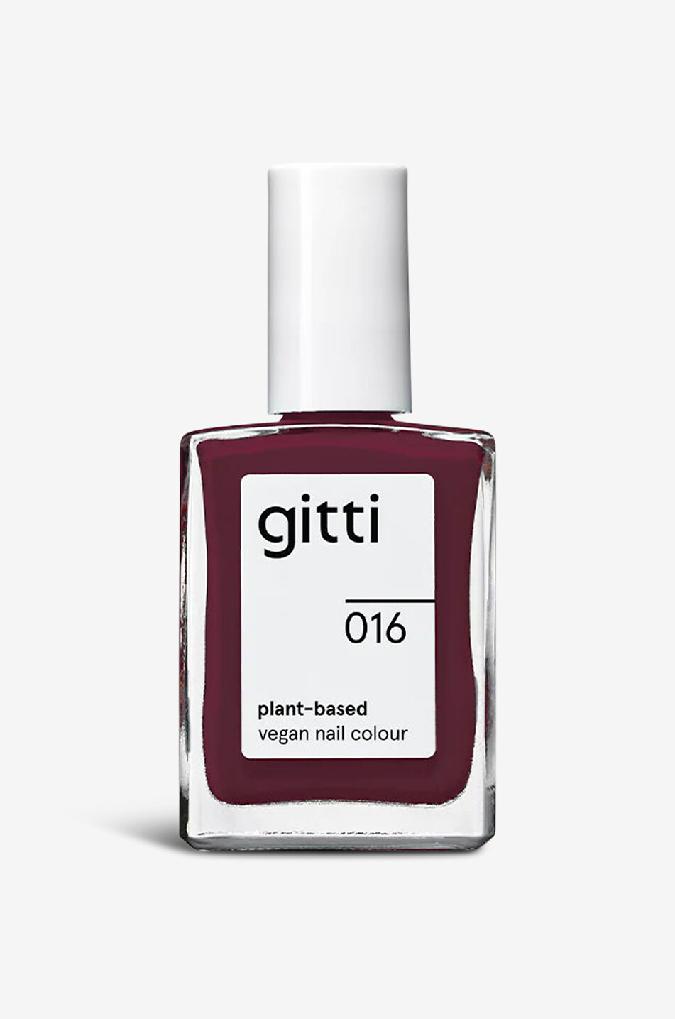GITTI gitti no. 016 Wineberry plant-based nail polish - 15 ml Women Colourless 1