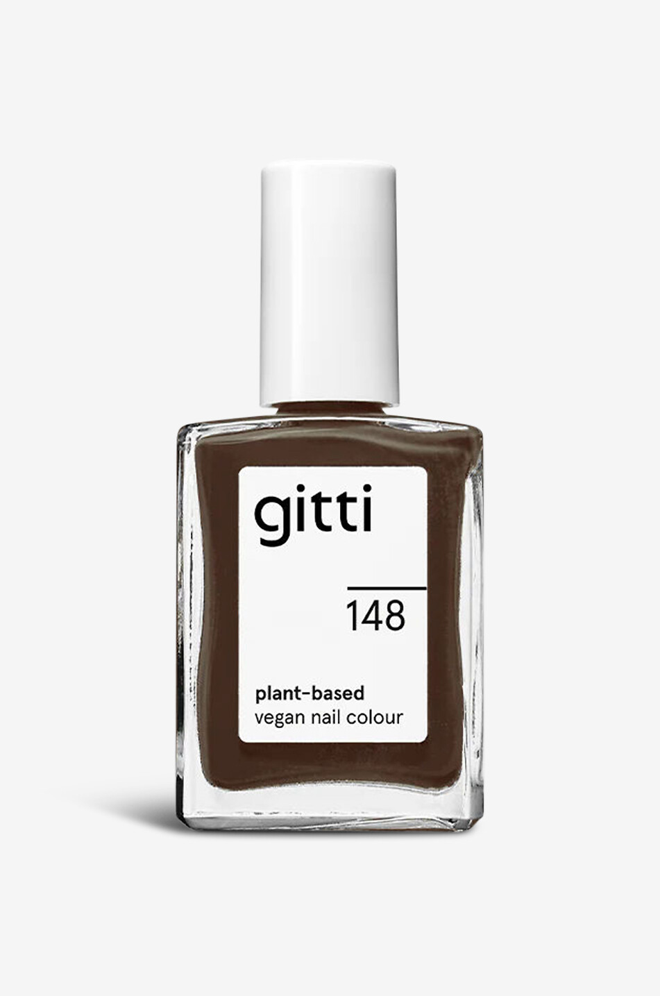 GITTI Nagellack auf Pflanzenbasis gitti no. 148 Dark Espresso - 15 ml Damen Farblos 1