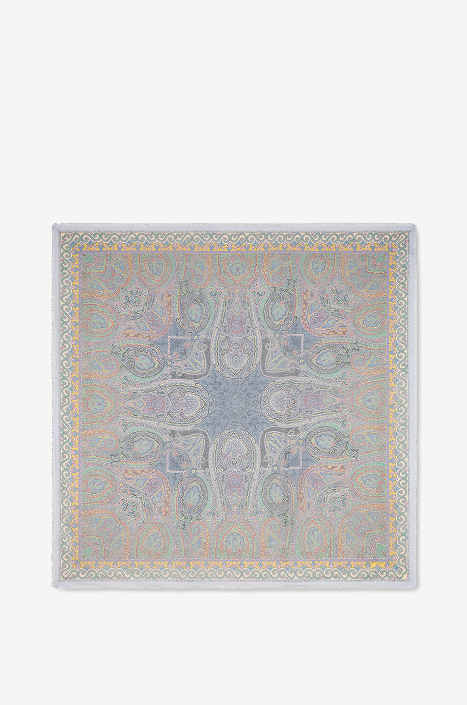 ETRO Modal- und Seidenhalstuch mit pastelligem Paisleyprint Damen BUNT 1