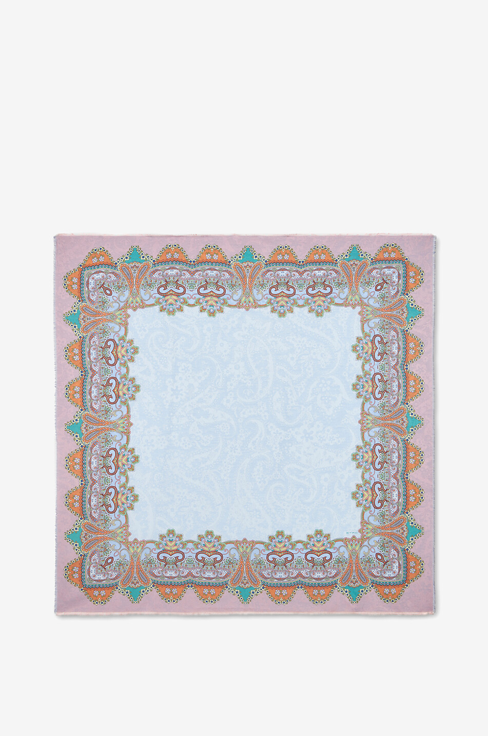 ETRO Spring Paisley jacquard shawl Women MULTI COLOURED 1