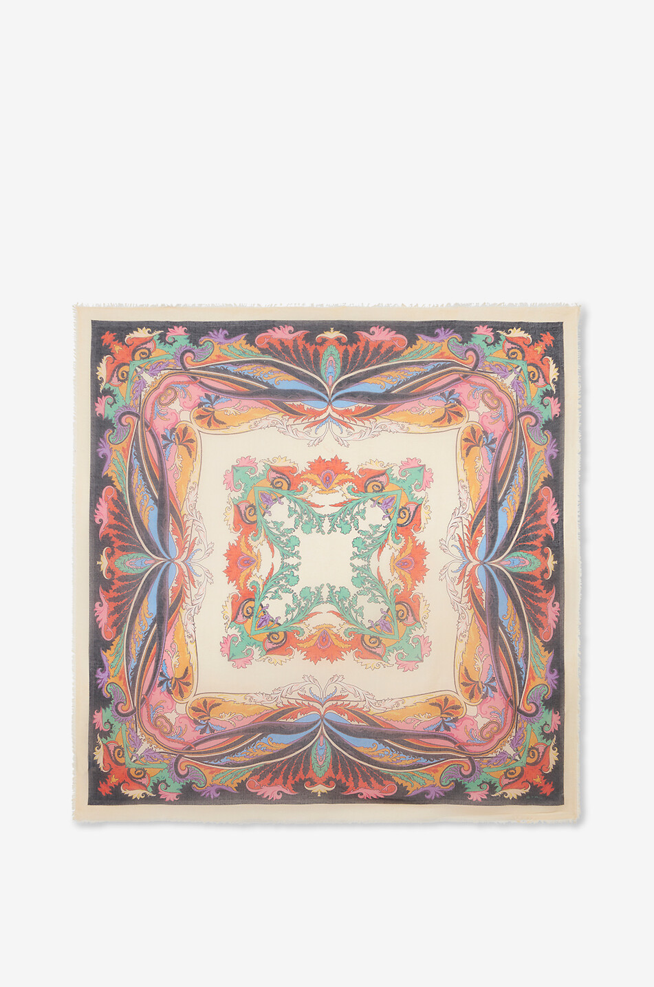Schultertuch aus Modal und Seide Paisley Ramage