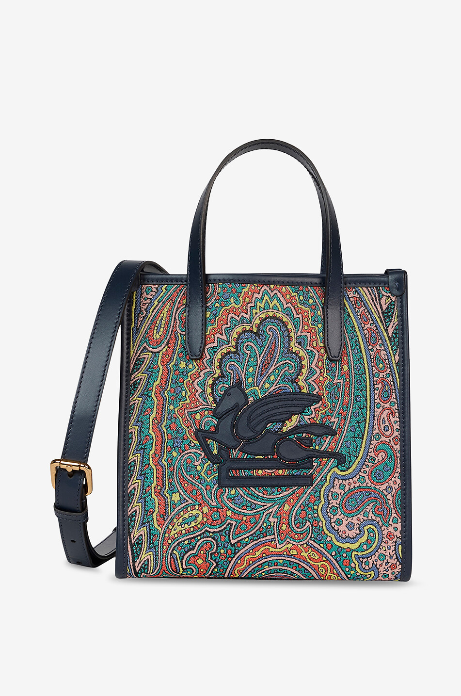 Sac cabas en jacquard Paisley Love Trotter Small