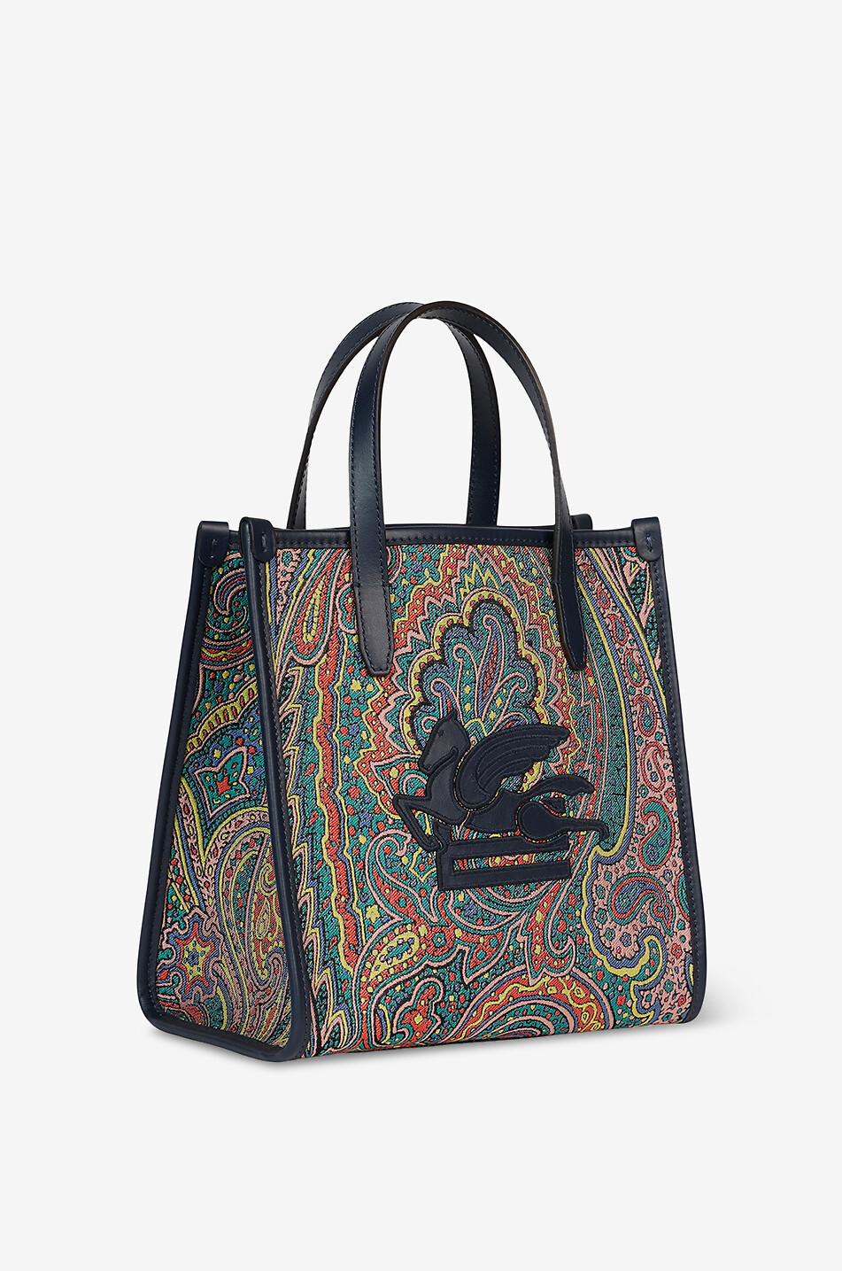 Sac cabas en jacquard Paisley Love Trotter Small