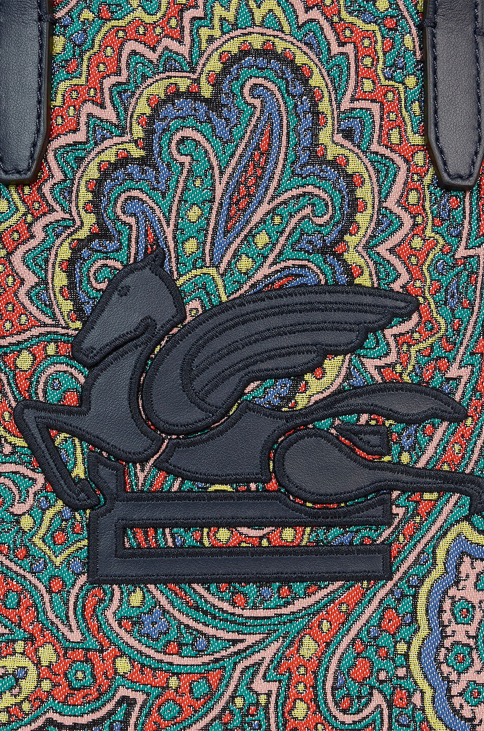 Sac cabas en jacquard Paisley Love Trotter Small