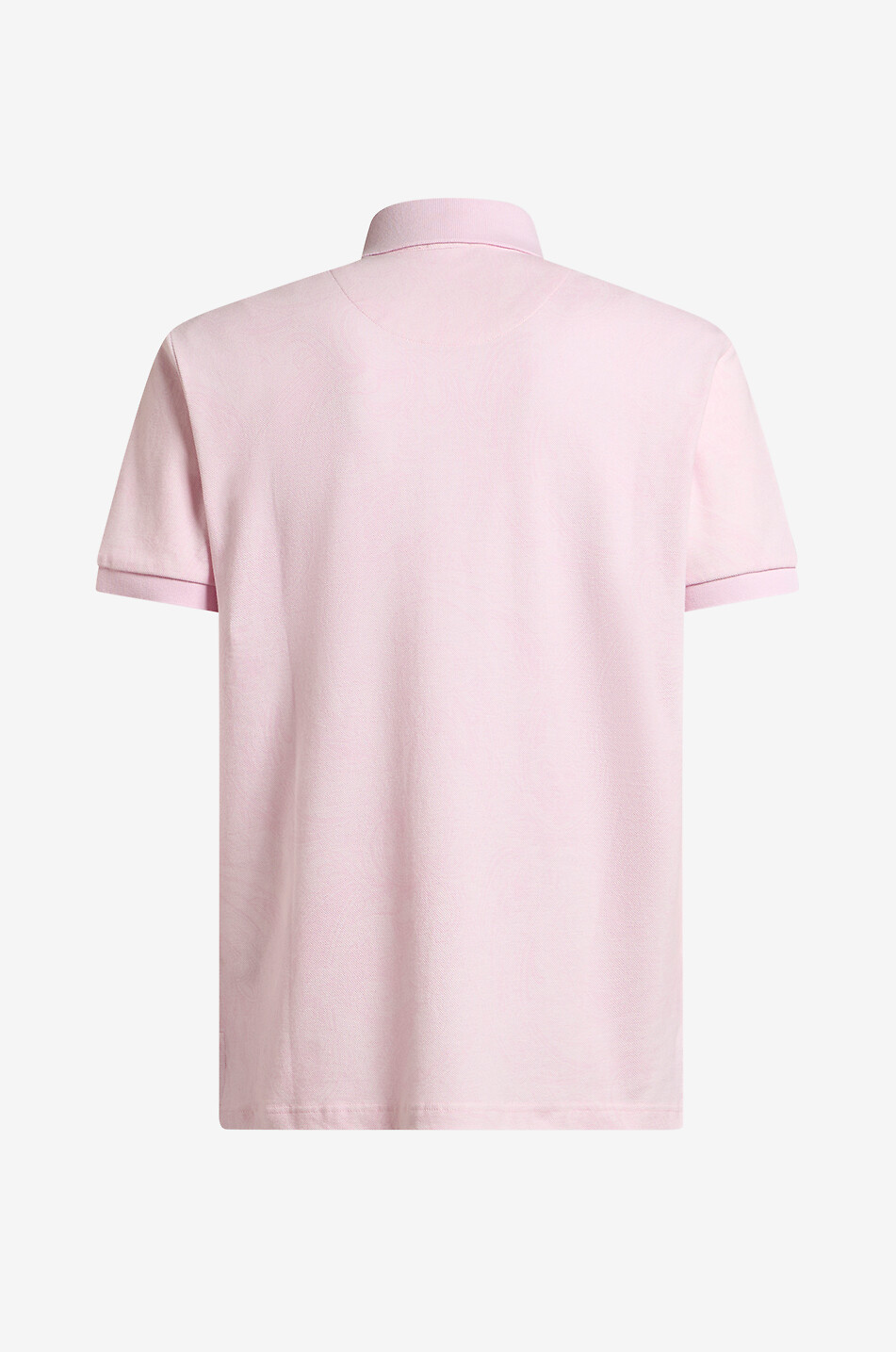ETRO Kurzarm-Polohemd aus Baumwollpiqué Floral Paisley Herren HELLROSA 2