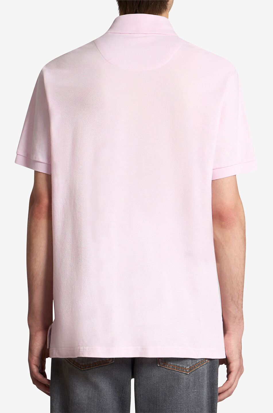 ETRO Kurzarm-Polohemd aus Baumwollpiqué Floral Paisley Herren HELLROSA 4