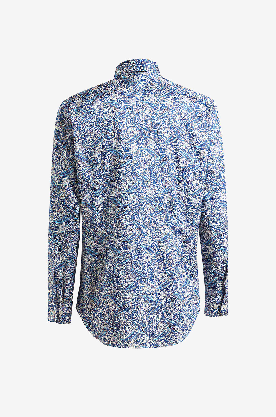 Langarm-Hemd aus Baumwolle mit Paisley-Print