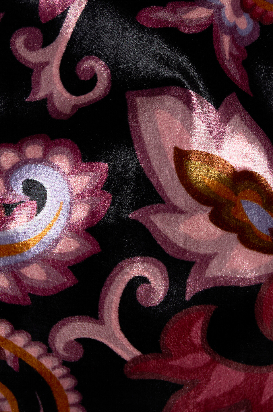 ETRO Paisley printed velvet smoking jacket Women MULTI COLOURED 7