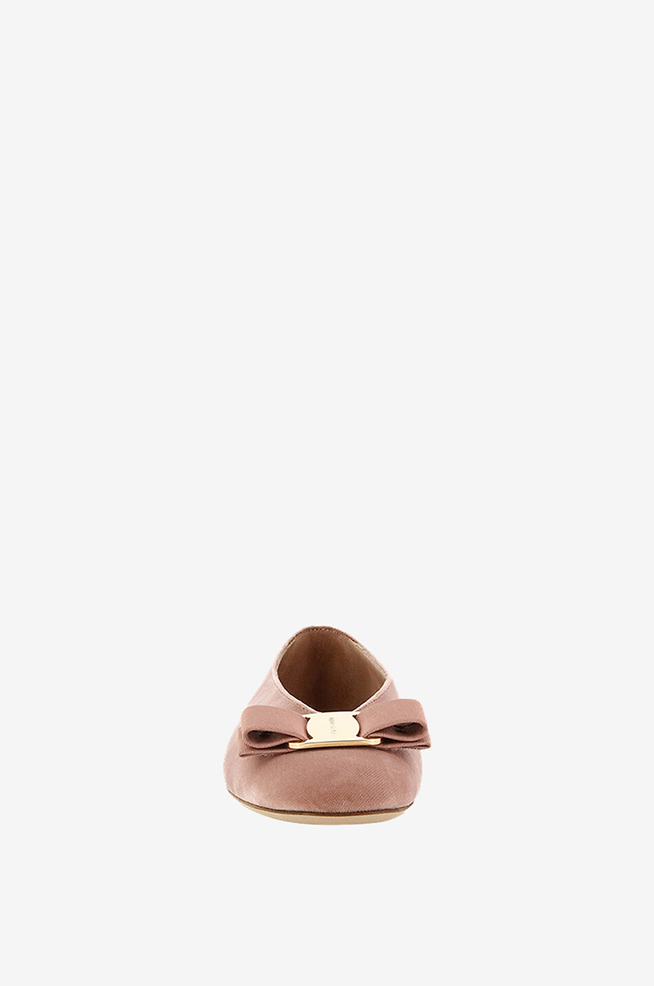 SALVATORE FERRAGAMO Ballerinas aus Samt Vanna Damen ROSA 2