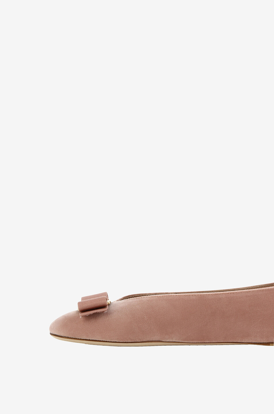 SALVATORE FERRAGAMO Ballerinas aus Samt Vanna Damen ROSA 3