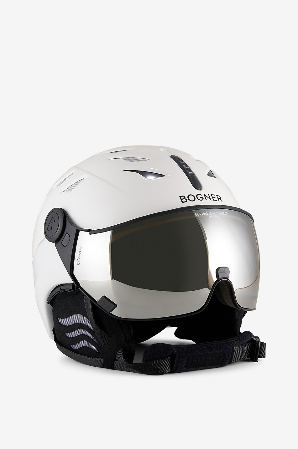 BOGNER Skihelm St. Moritz Herren WEISS 1
