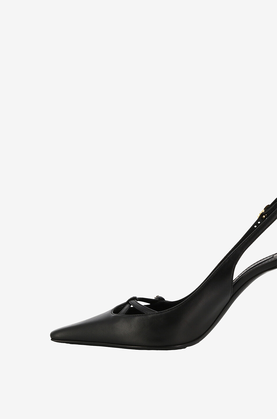 DOLCE & GABBANA Slingback-Pumps aus Nappaleder Mun 90 Damen SCHWARZ 3