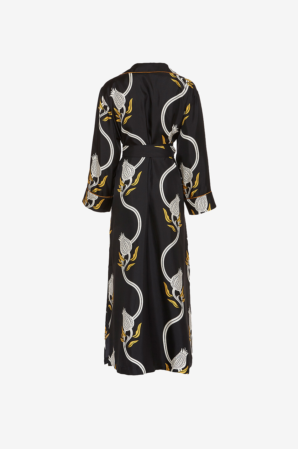 LA DOUBLEJ Midnight Melograno silk long dress Women MULTI COLOURED 2