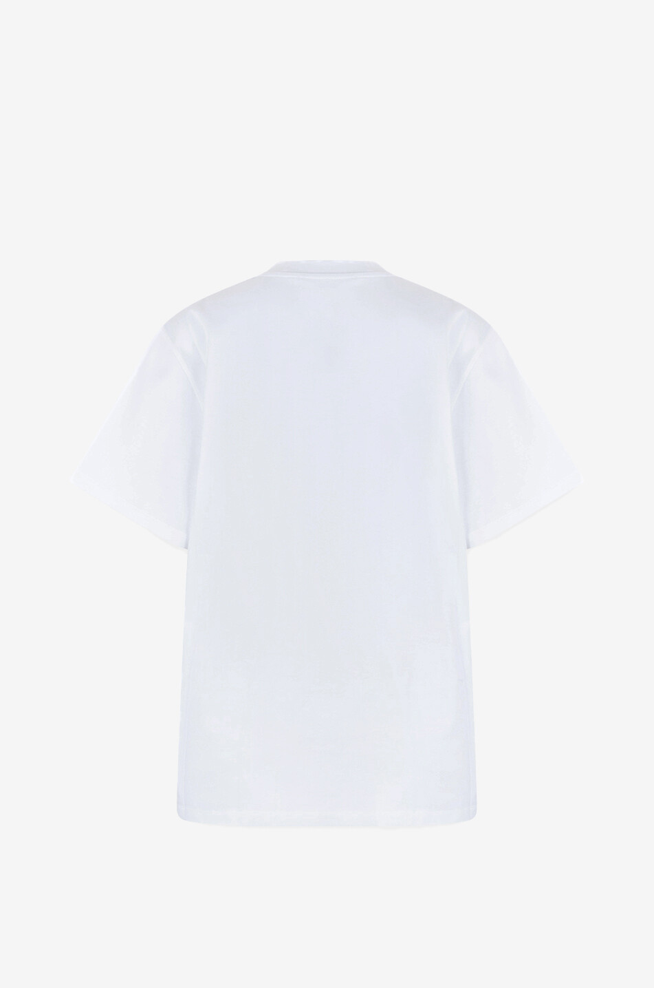 STELLA McCARTNEY Oversize-T-Shirt aus Bio-Baumwolle STELLA Logo Damen WEISS 2