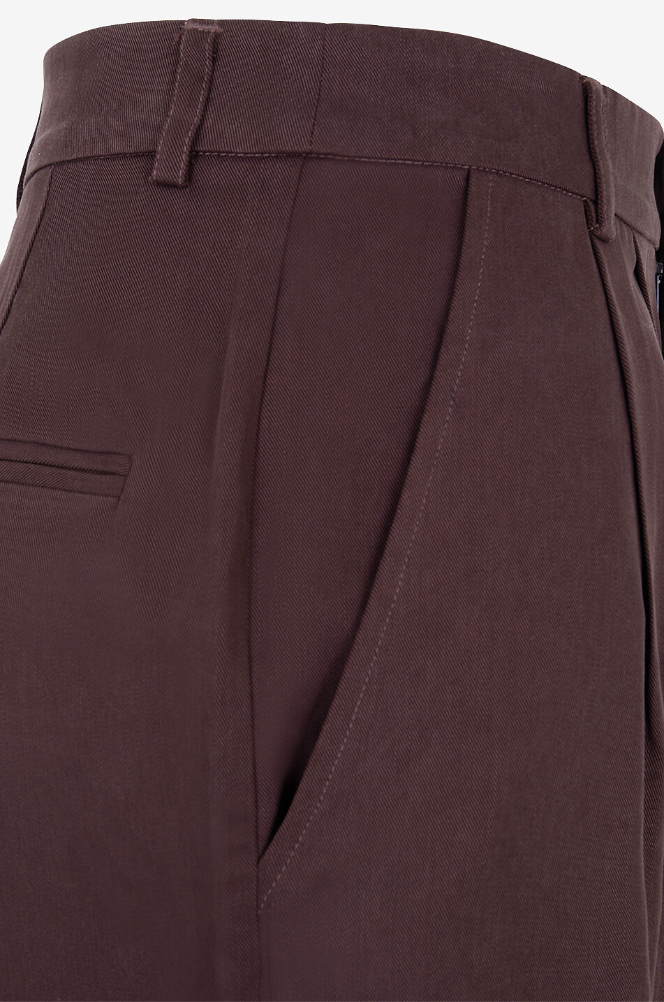 Fliessende Bundfaltenhose aus Lyocell Mason