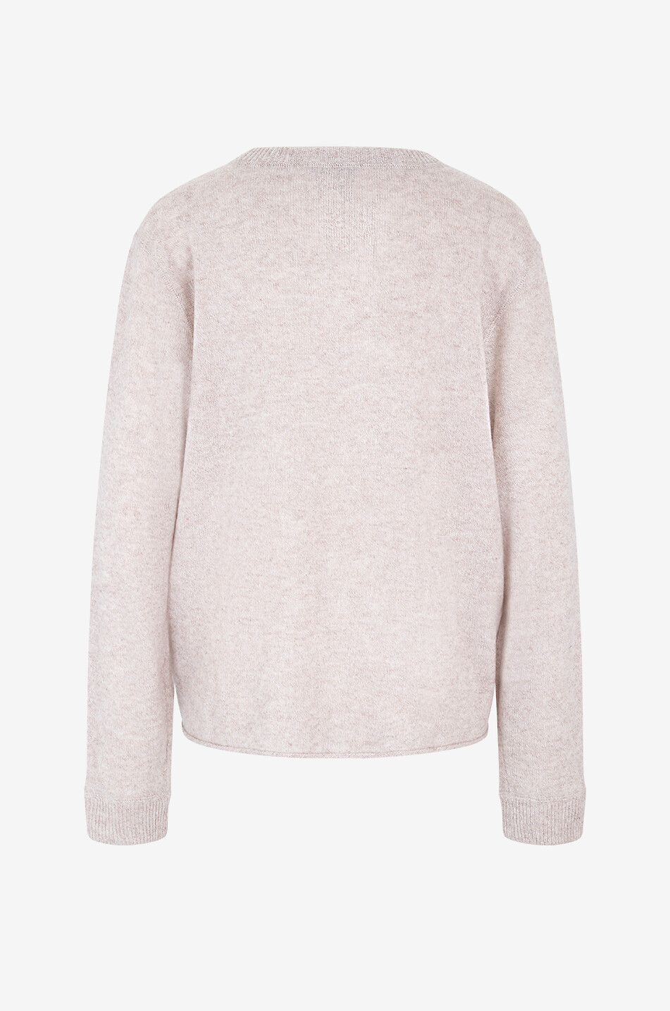 REFORMATION Boyfriend crewneck recycled cashmere jumper Women GREY 2