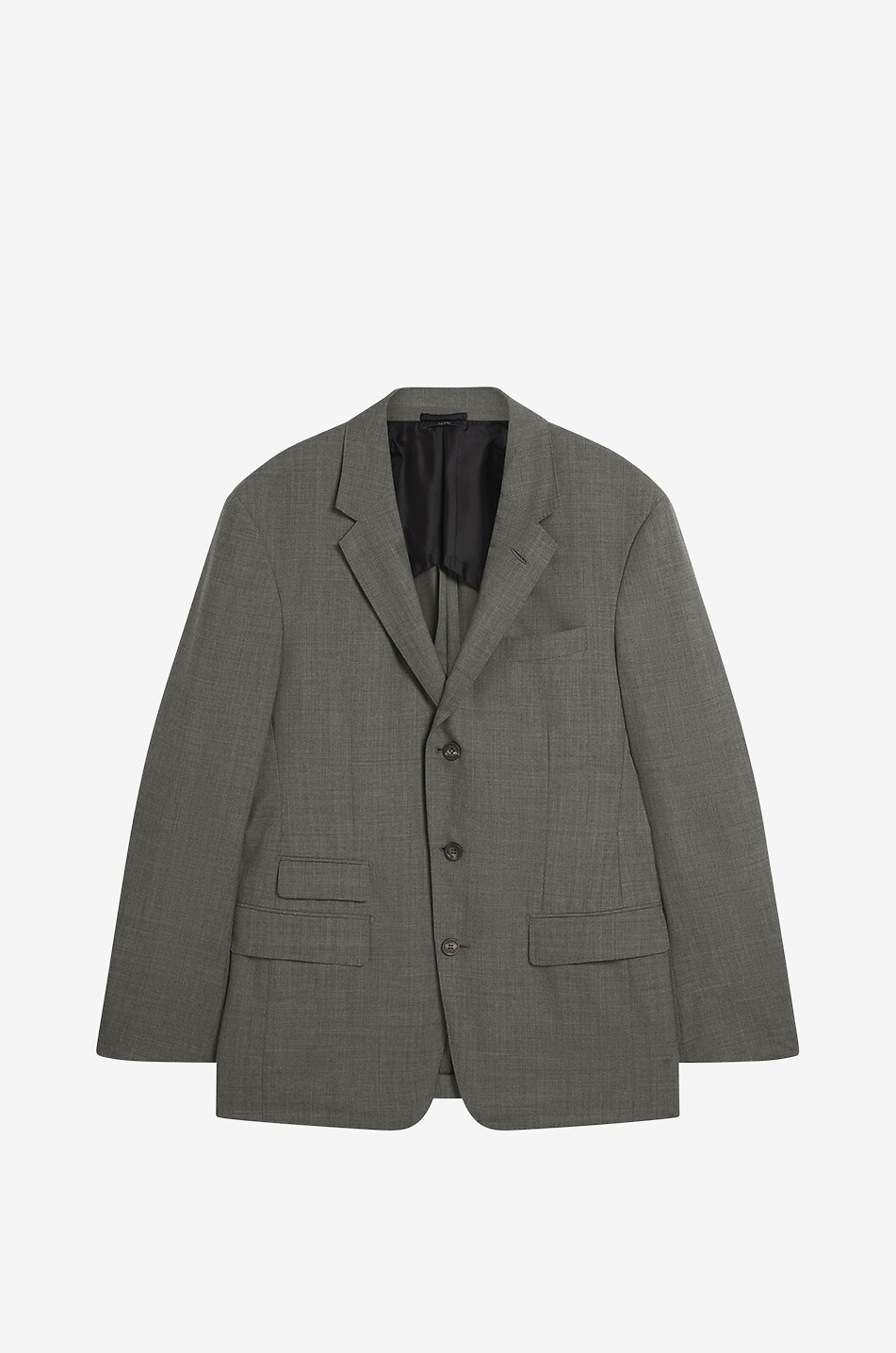 DUNHILL Veste en laine et cachemire Bourdon Homme GRIS FONCÉ 1
