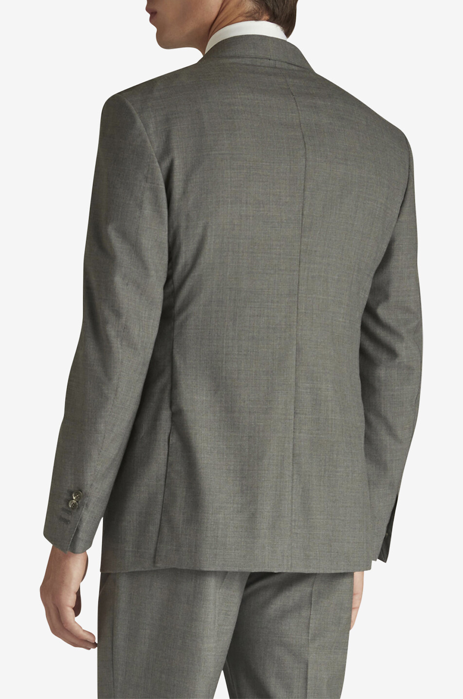 DUNHILL Veste en laine et cachemire Bourdon Homme GRIS FONCÉ 5