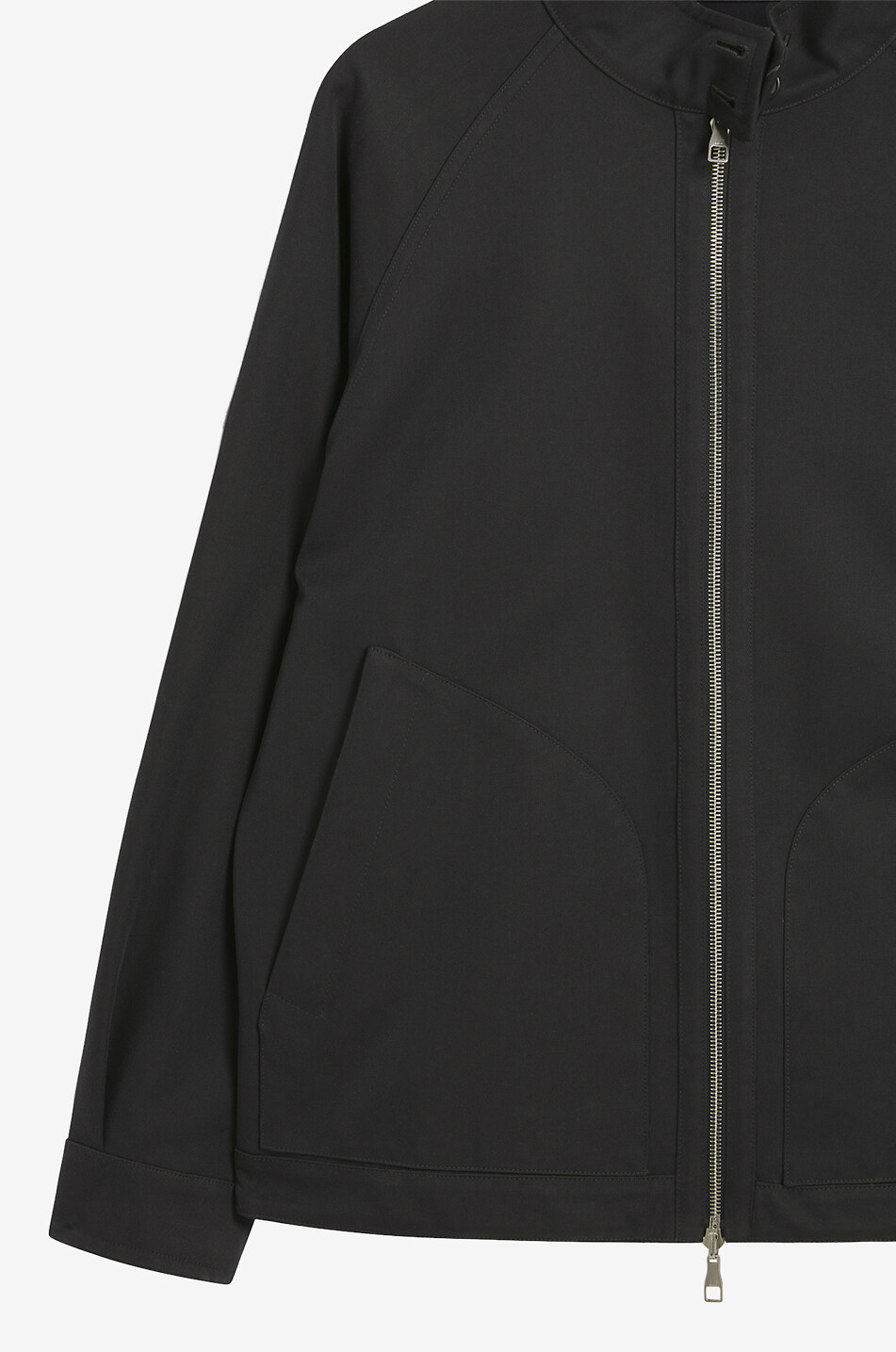 DUNHILL Wendejacke aus Baumwolle Harrington Herren DUNKELBLAU 6