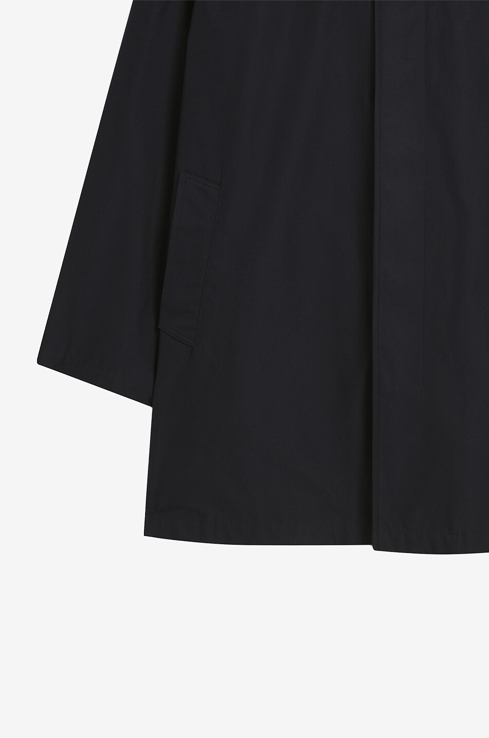 DUNHILL Lightweight cotton twill coat Men DARK BLUE 6