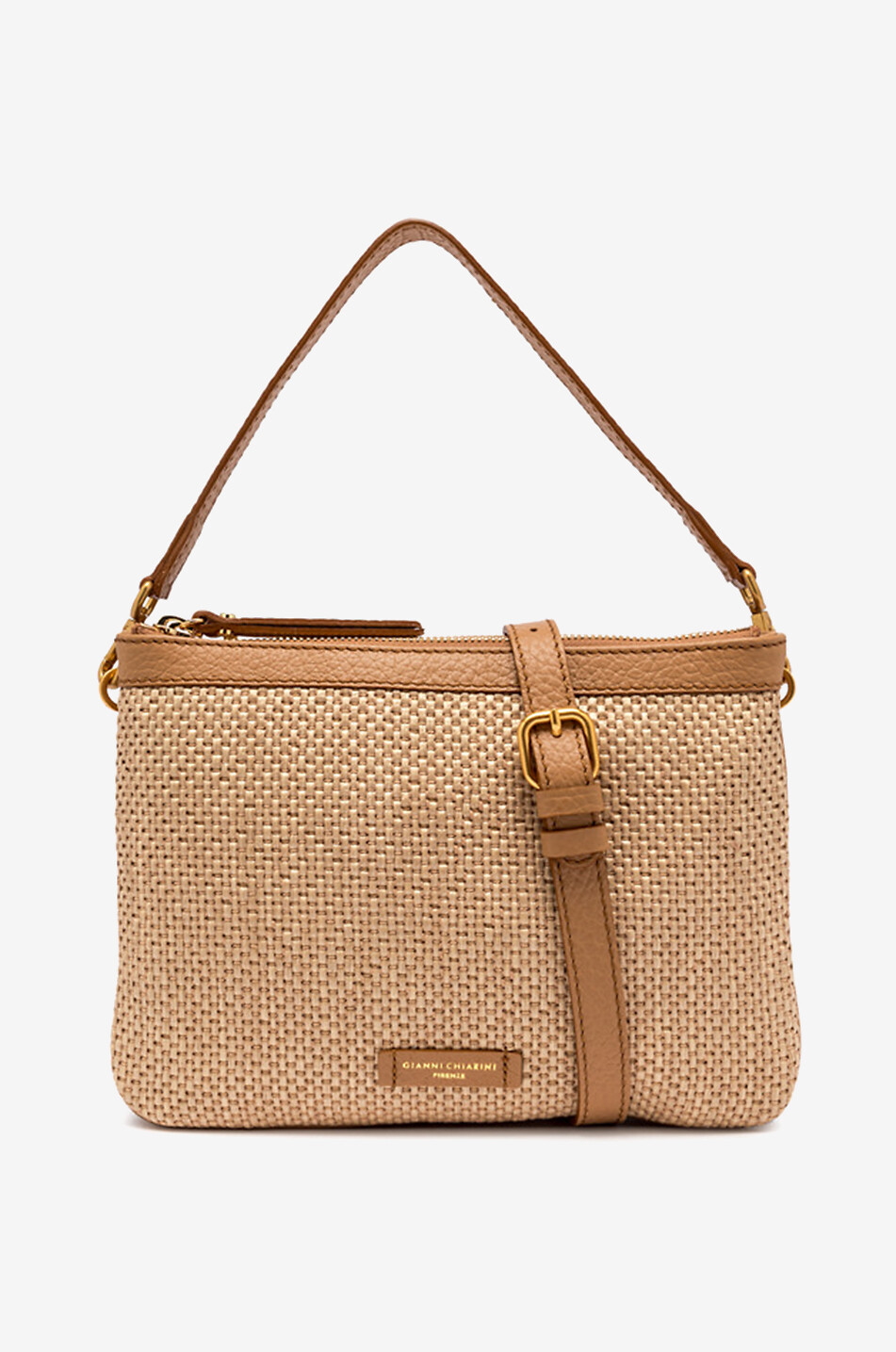 ショルダーバッグ・ポシェット GIANNI CHIARINI Women Shoulder Bags BS11740 SEVSAND Beige GIANNI CHIARINI Nina Borsa Pelle Crossbody Bag | Buy bags