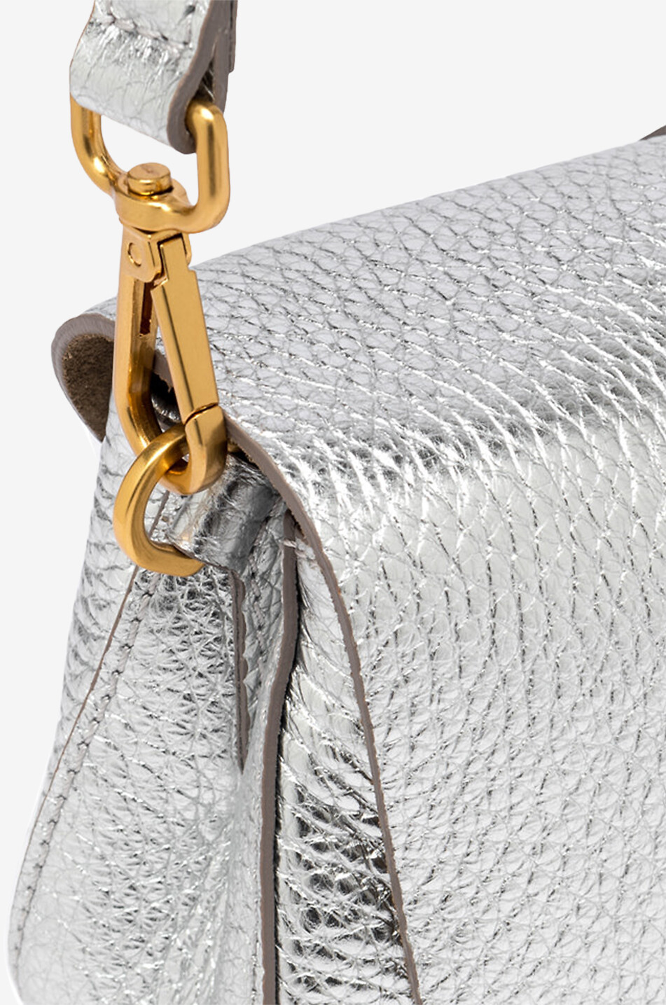 GIANNI CHIARINI Handtasche aus Rindsleder Helena Round Damen GRAU 4
