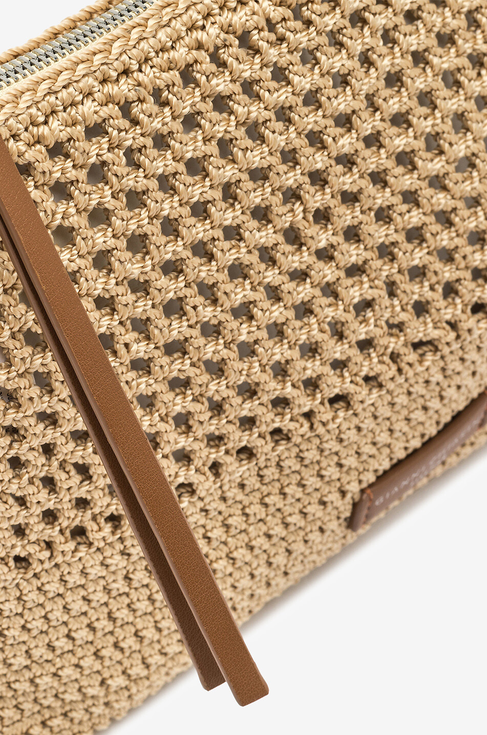 GIANNI CHIARINI Sac porté épaule crochetée Victoria Femme BEIGE 4