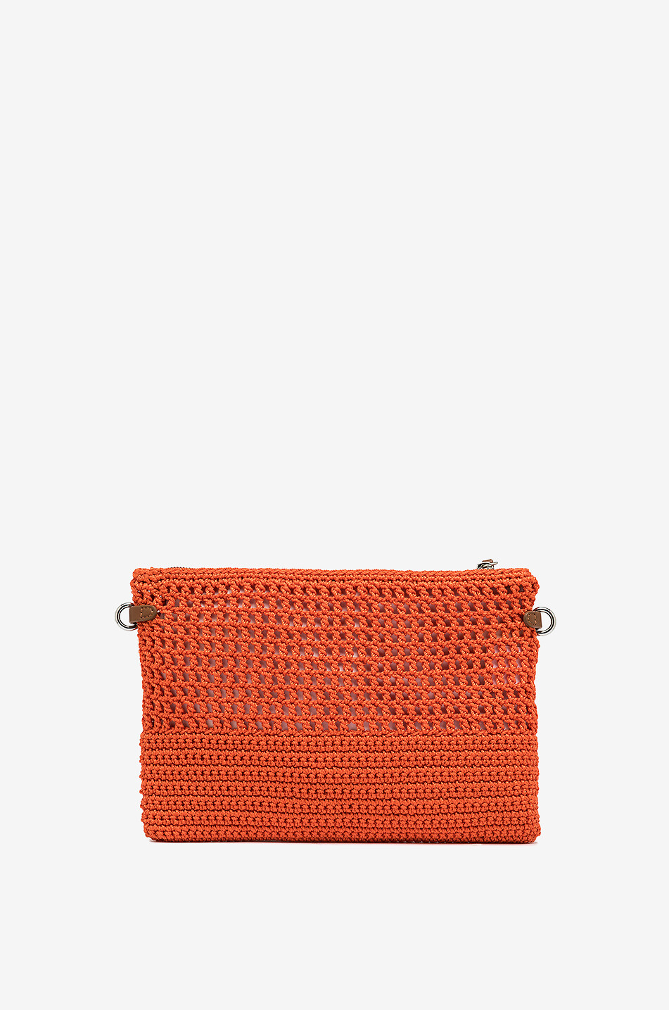 GIANNI CHIARINI Sac porté épaule crochetée Victoria Femme ORANGE FONCÉ 2