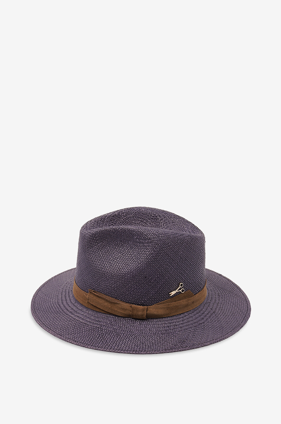 CATARZI 1910 Fedora en paille Lipari Femme BLEU 1