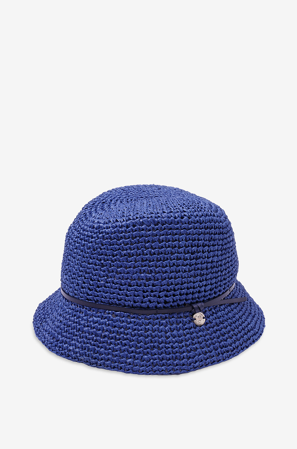 CATARZI 1910 Chapeau cloche tressé Lido Femme BLEU MOYEN 1