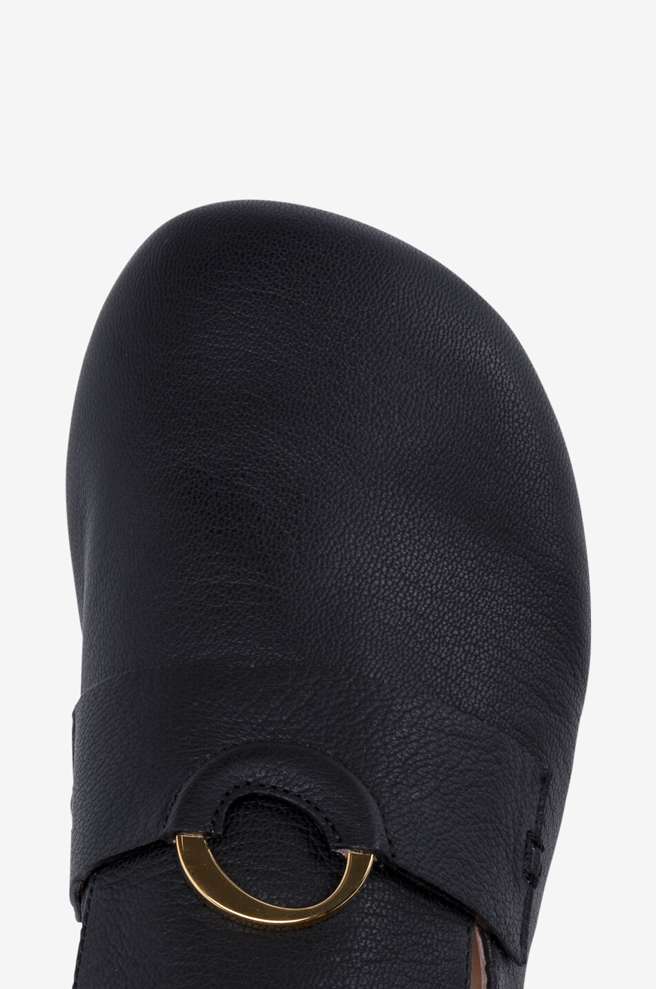 Kali grained leather loafers