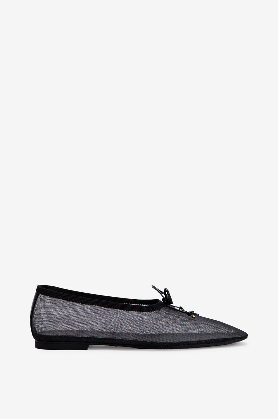 Vienne perforated leather ballet flats with eyelets - ALAÏA