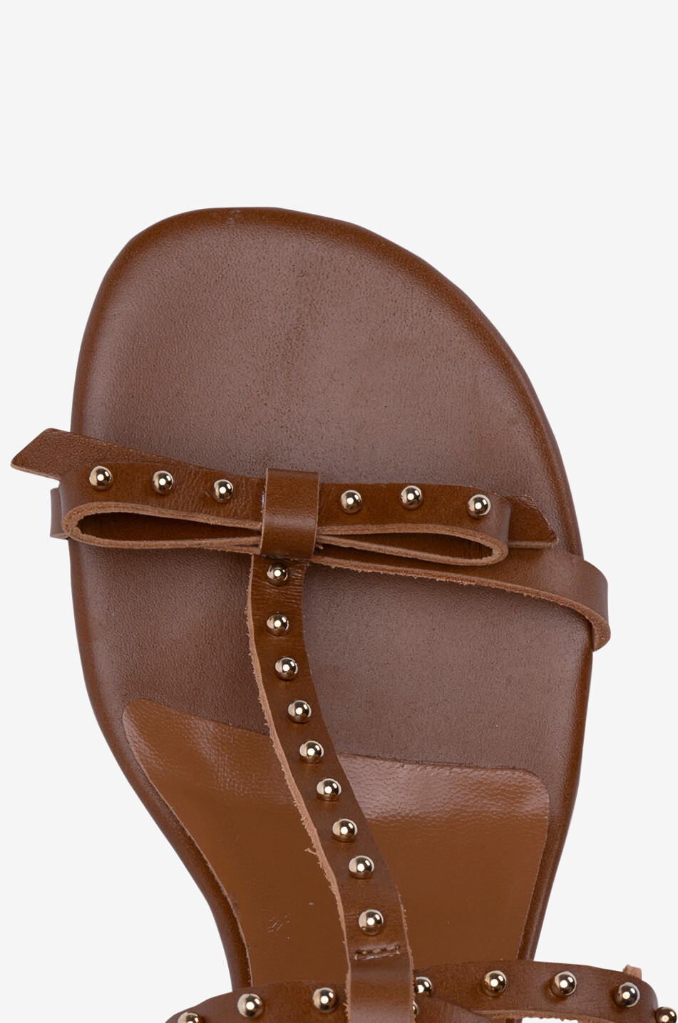 Jackie smooth leather heeled sandals