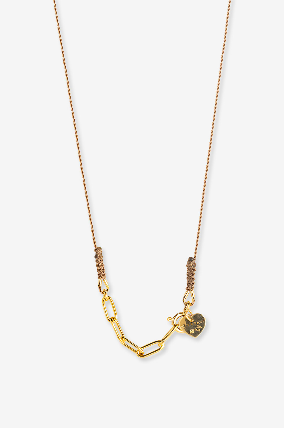 TITYARAVY Collier sur cordon pendentif fleur Saï Femme MULTICOLORE1 2
