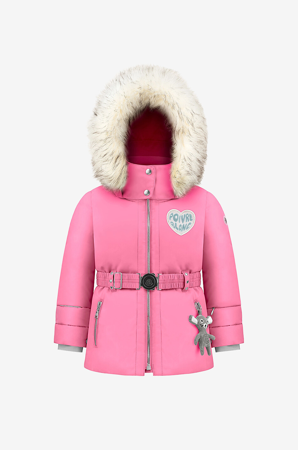 POIVRE BLANC Doudoune de ski fille June Unisexe ROSE 1