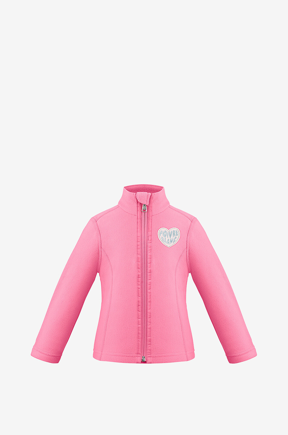 POIVRE BLANC Veste polaire à col montant fille Ruby Unisexe ROSE 1