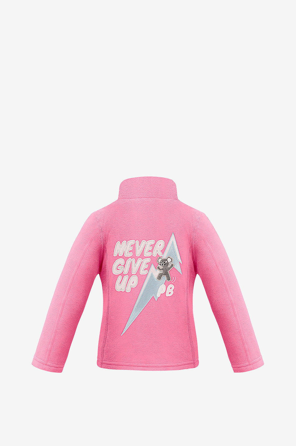 POIVRE BLANC Veste polaire à col montant fille Ruby Unisexe ROSE 2