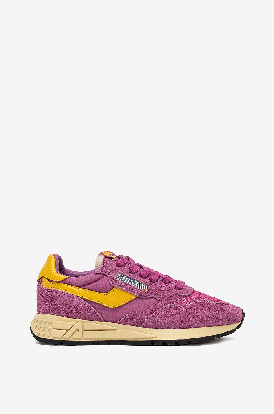 Zweifarbige Schnürsneakers Reelwind Low