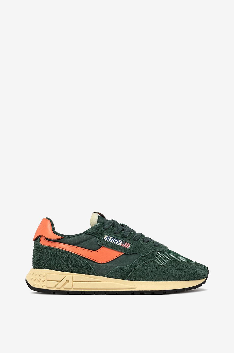 Baskets bi-matière à lacets Reelwind Low