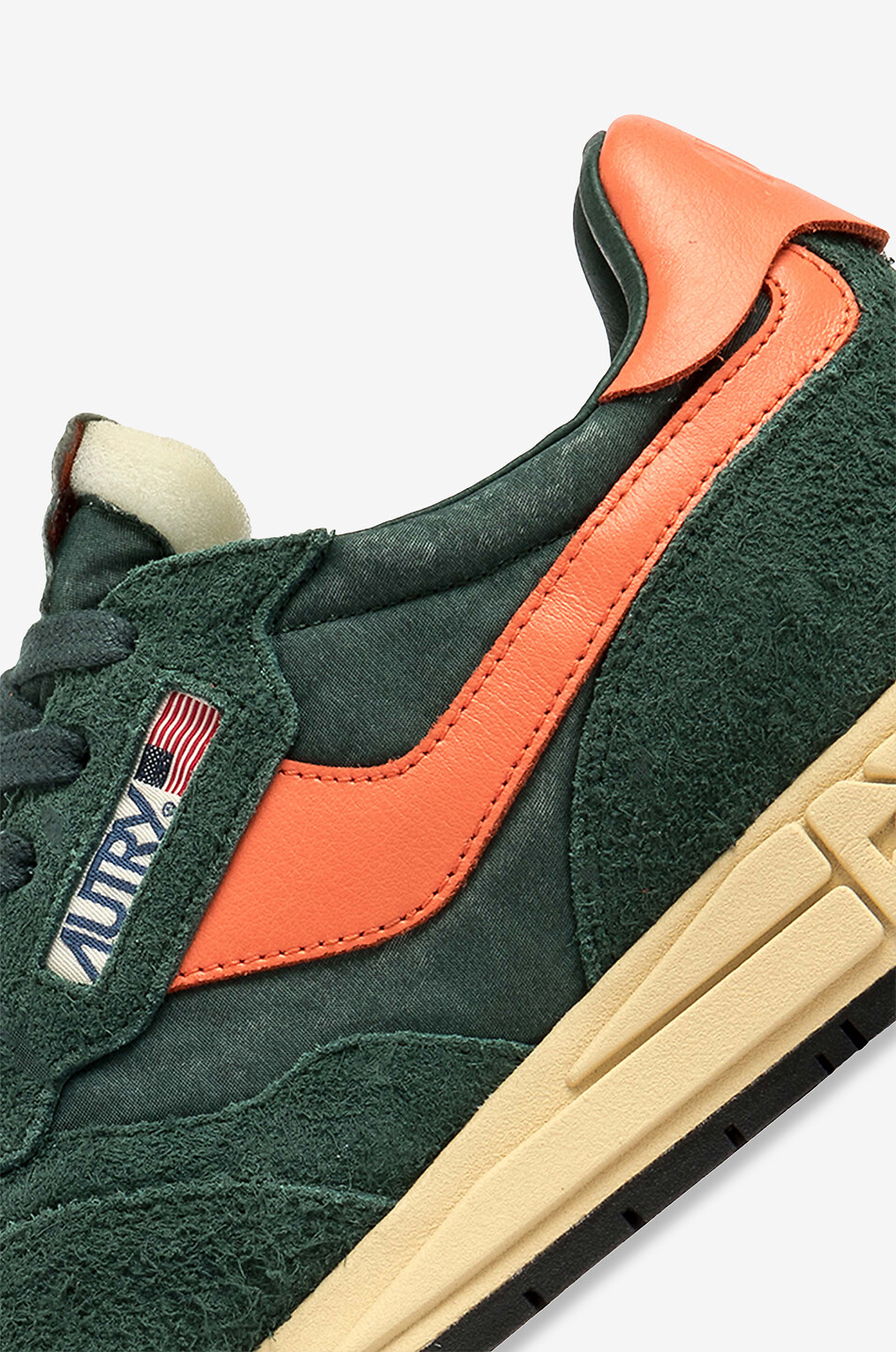 Baskets bi-matière à lacets Reelwind Low