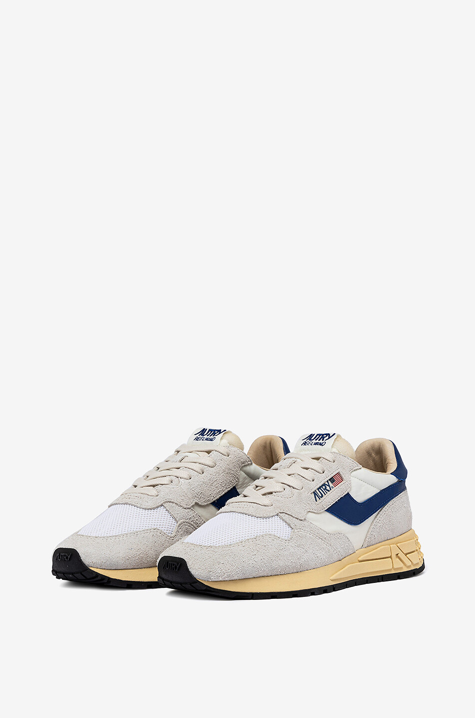 AUTRY Baskets basses à lacets Reelwind Low Homme GRIS 2